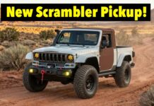 News: A Two-Door Jeep Scrambler Pickup Truck Is Coming… It Converts Into a Small SUV 2028 jeep wrangler scrambler 4x4 pickup truck