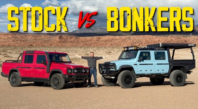 Video: How Do You Make the INEOS Grenadier Quartermaster Amazing? How About Custom Portal Axles! Ineos Grenadier - stock vs bonkers