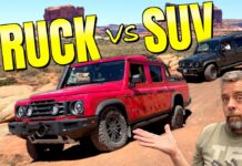 Video: The Real Difference Between Off-roading a Pickup Truck vs an SUV – INEOS Grenadiers in Moab 2026 ineos grenadier quartermaster vs wagon suv