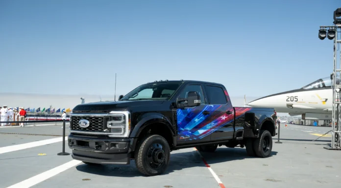The 2027 Super Duty Rolls Out Ford’s Latest Tribute to America With the Red, White and Blue Proud to Honor Package