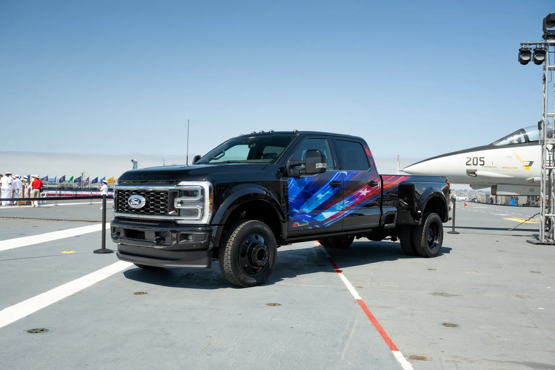 The 2027 Super Duty Rolls Out Ford’s Latest Tribute to America With the Red, White and Blue Proud to Honor Package