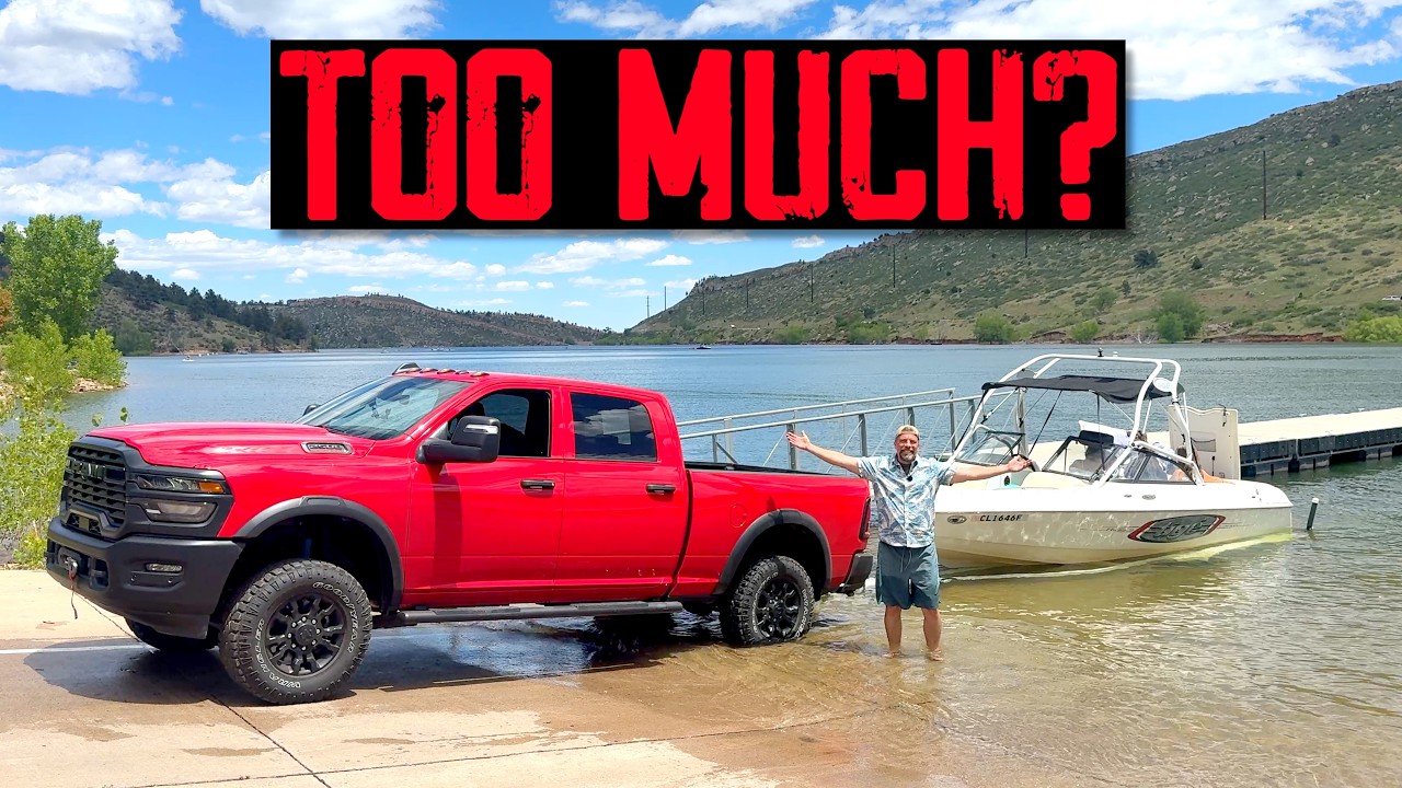 I Took a New Ram Tradesman Power Wagon on a Boating Vacation & This Is What I Learned