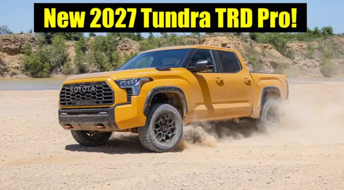 The Updated 2027 Toyota Tundra TRD Pro Brings a New Signature Color: Honeycomb 2027 toyota tundra trd pro honeycomb hero image