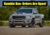 News: 2027 Ram 1500 Rumble Bee Muscle Truck Orders Are Now Open 2027 ram 1500 rumble bee orders colors