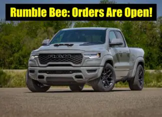 News: 2027 Ram 1500 Rumble Bee Muscle Truck Orders Are Now Open 2027 ram 1500 rumble bee orders colors