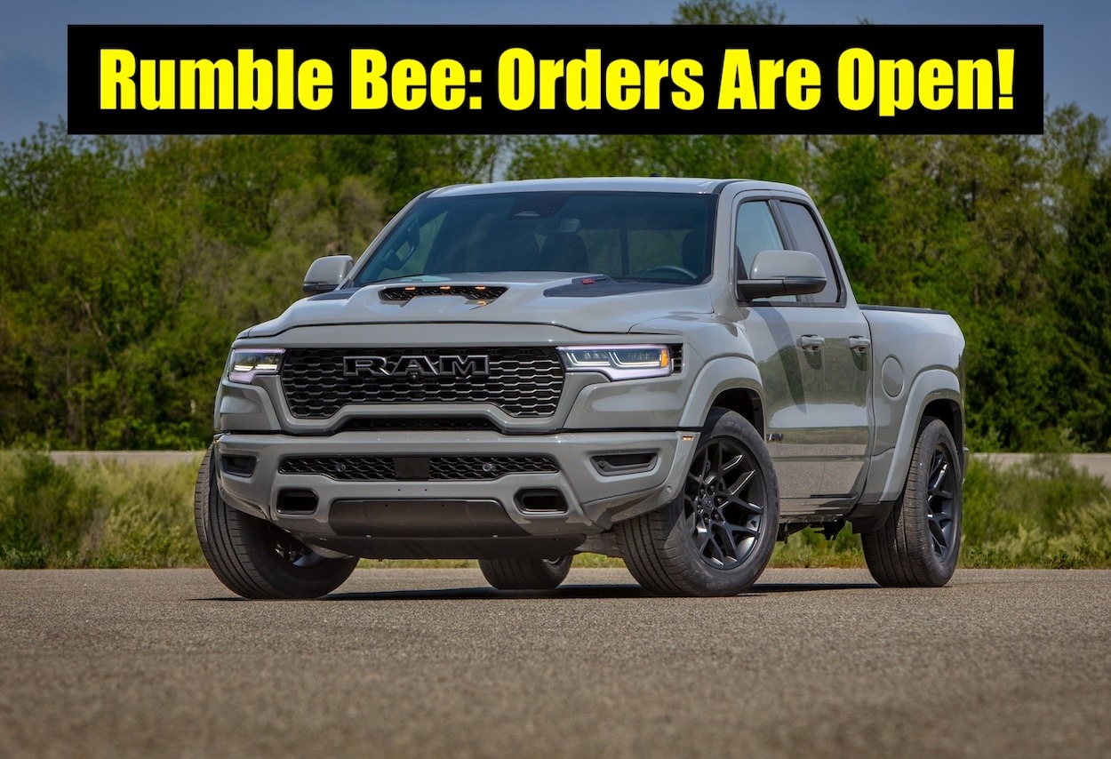 News: 2027 Ram 1500 Rumble Bee Muscle Truck Orders Are Now Open