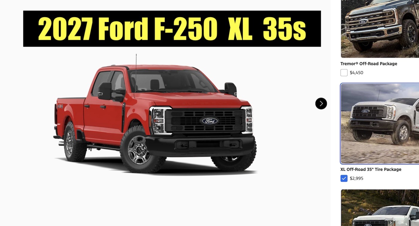 News: 2027 Ford Super Duty Online Configurator Is Now Live – All Options & Prices Are Available