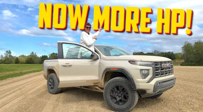 Video: First Drive in the 2027 GMC Canyon with Its New 350 HP Engine! 2027 gmc canyon at4x first drive new turbomax turbo 350 hp engine