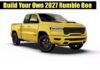 News: 2027 Ram Rumble Bee Configurator Is Live, But… 2027 ram ramble bee