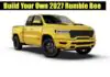 News: 2027 Ram Rumble Bee Configurator Is Live, But… 2027 ram ramble bee