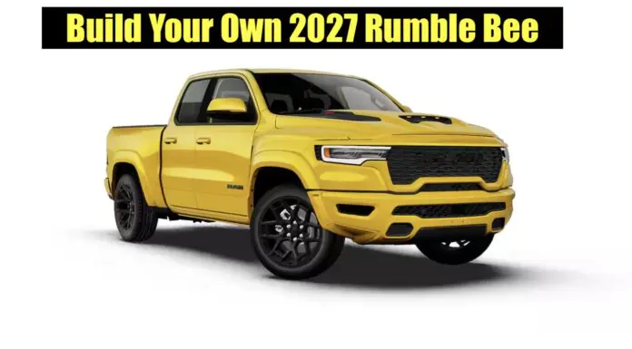 News: 2027 Ram Rumble Bee Configurator Is Live, But… 2027 ram ramble bee