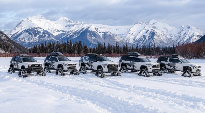 Toyota’s Hitting This Year’s SEMA Show With Five Tracked Snowhunter Trucks Toyota Snowhunter concepts - SEMA 2026 teaser